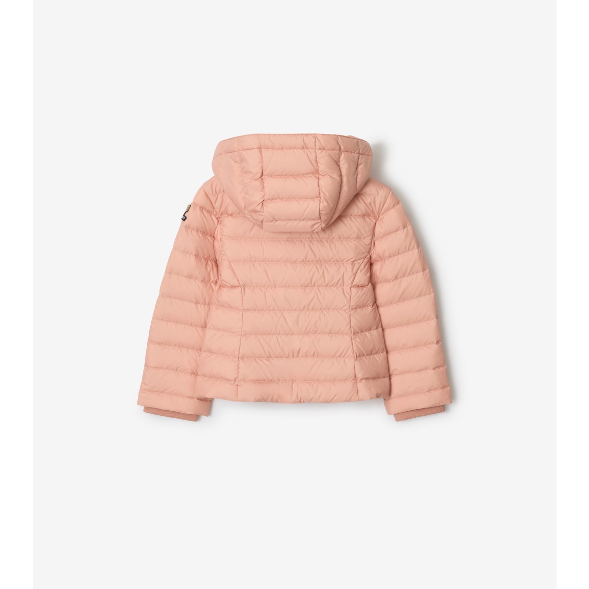  Check Hooded Puffer Jacket