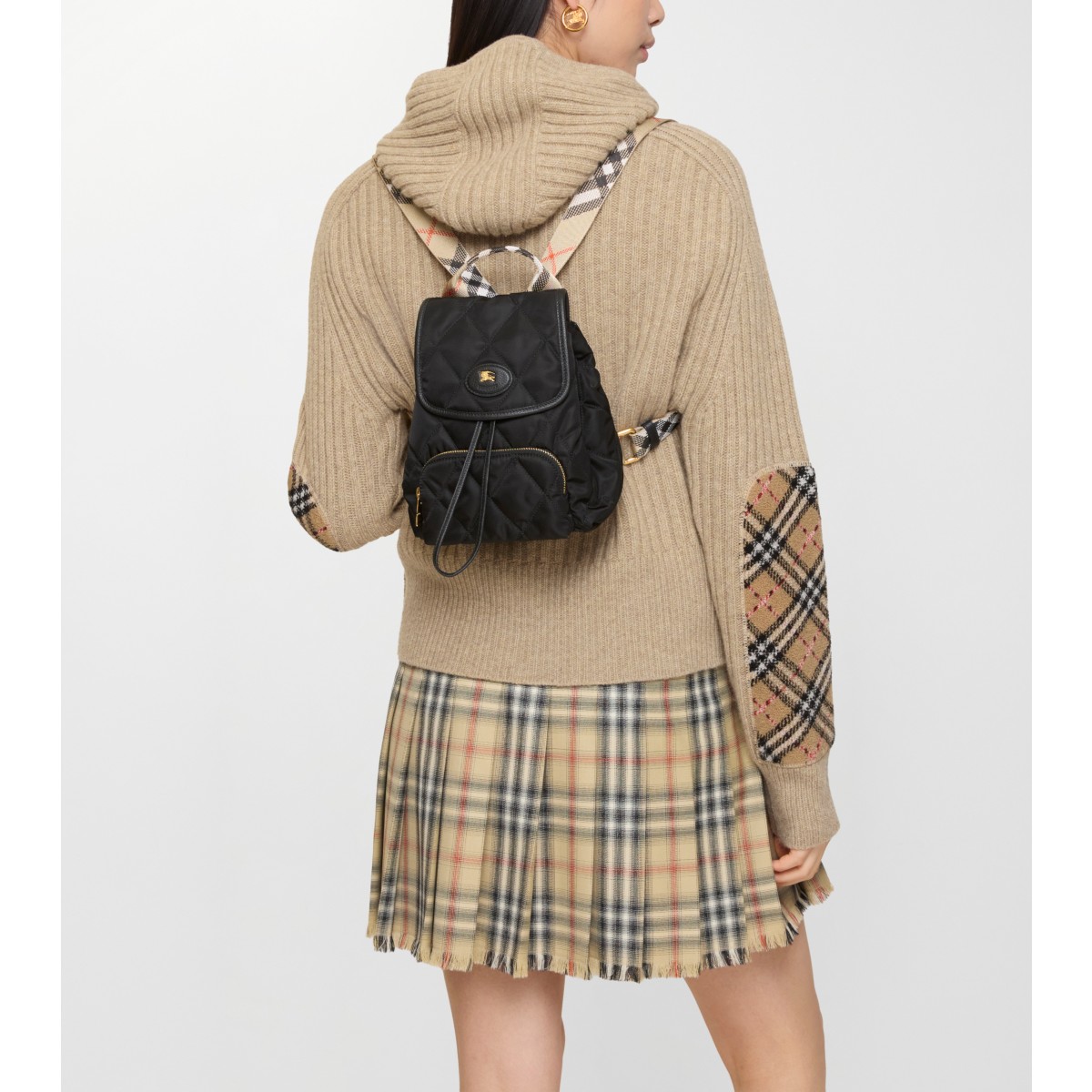  Check Mini Horseshoe Backpack​