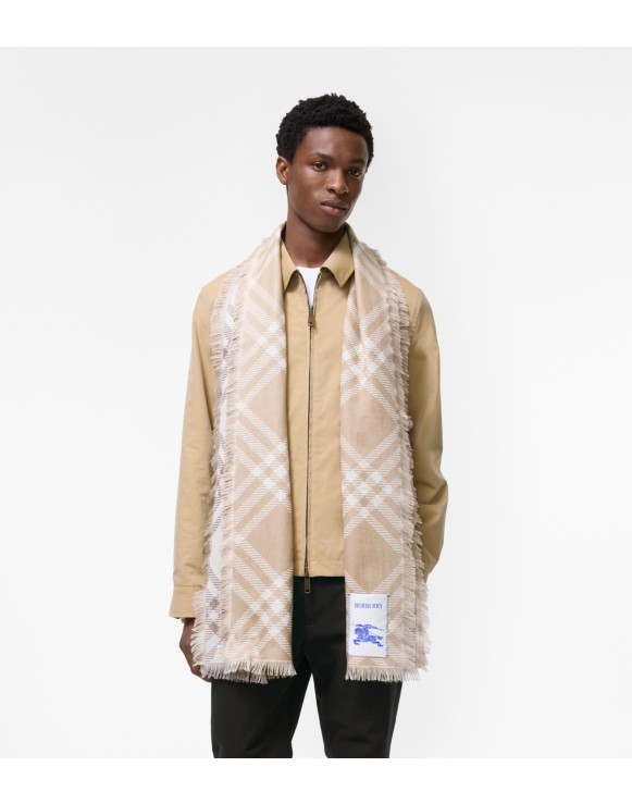 メンズ ライトウェイトスカーフ | Burberry® 公式サイト