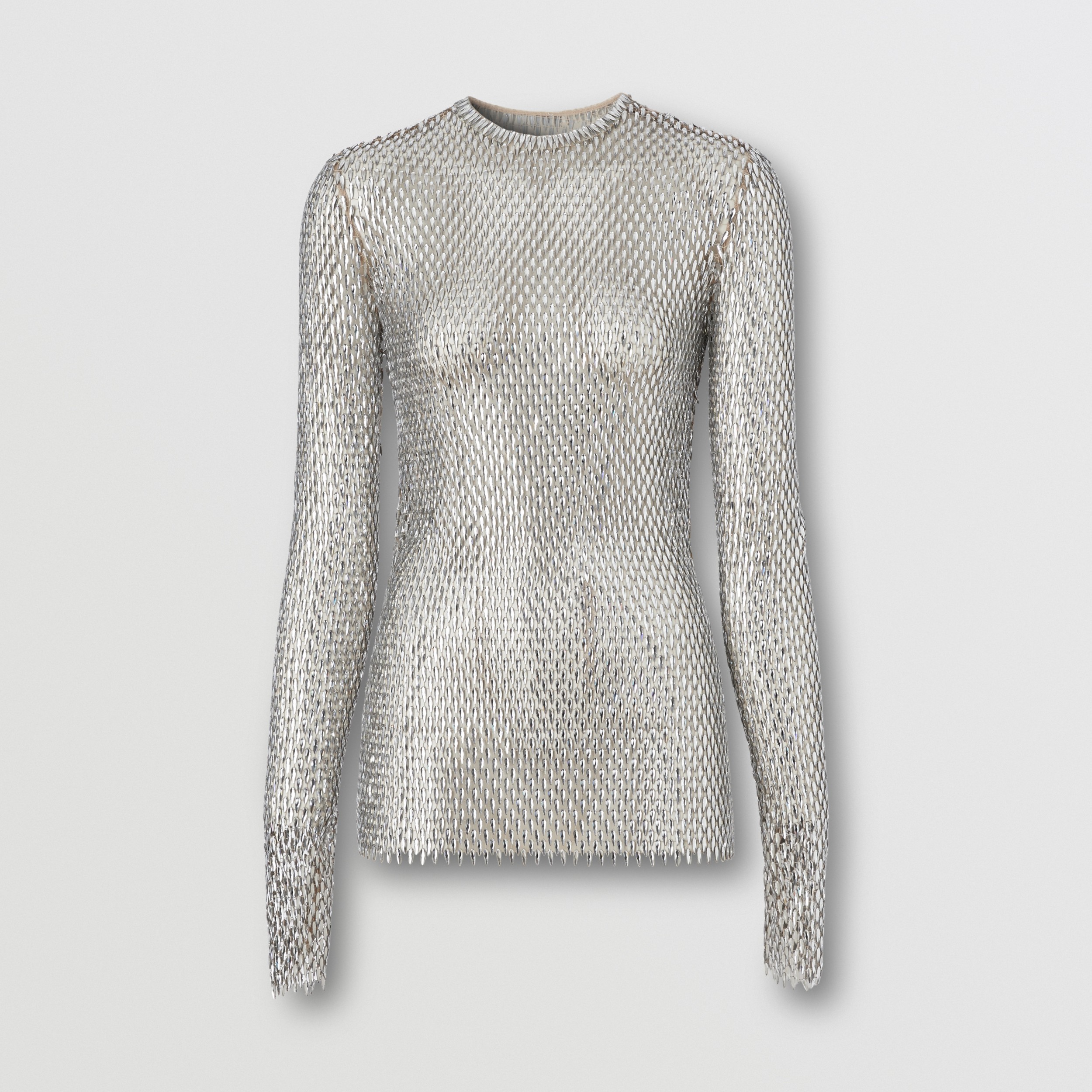 embellished mesh