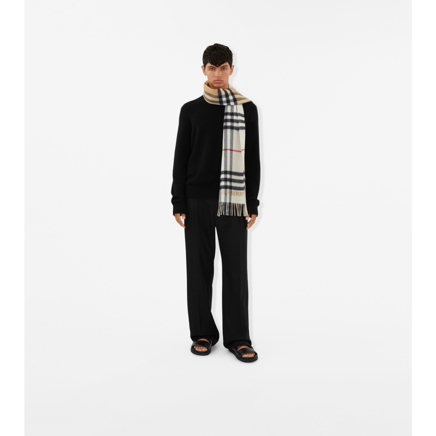 BBR SCARF 180 CM IN CASHMERE 540627 main image 1