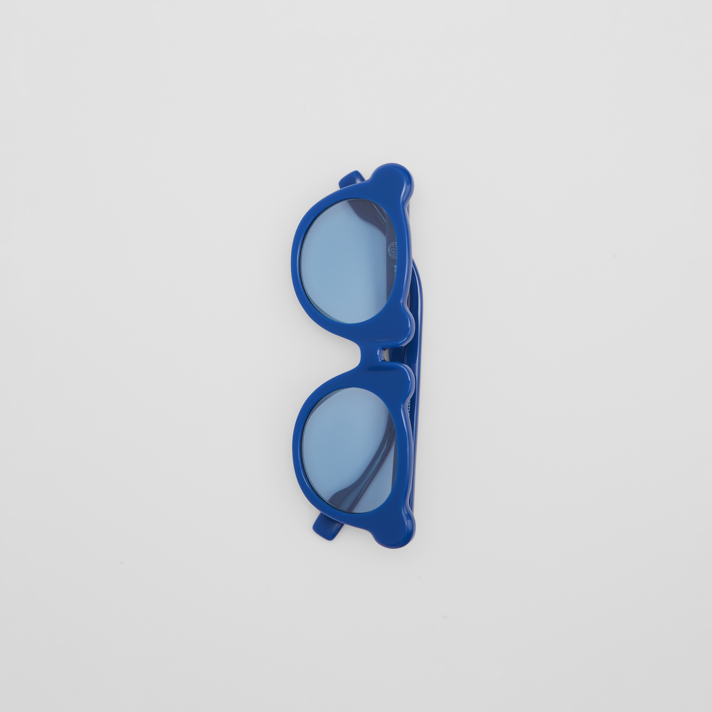 Sonnenbrille mit Teddybär-Gestell aus Bio-Acetat (Canvasblau) | Burberry® - 3