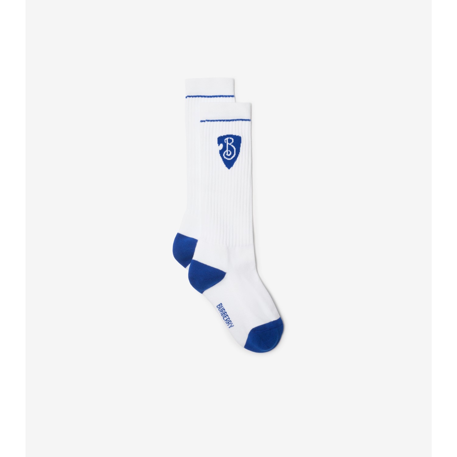 B Shield Cotton Blend Socks