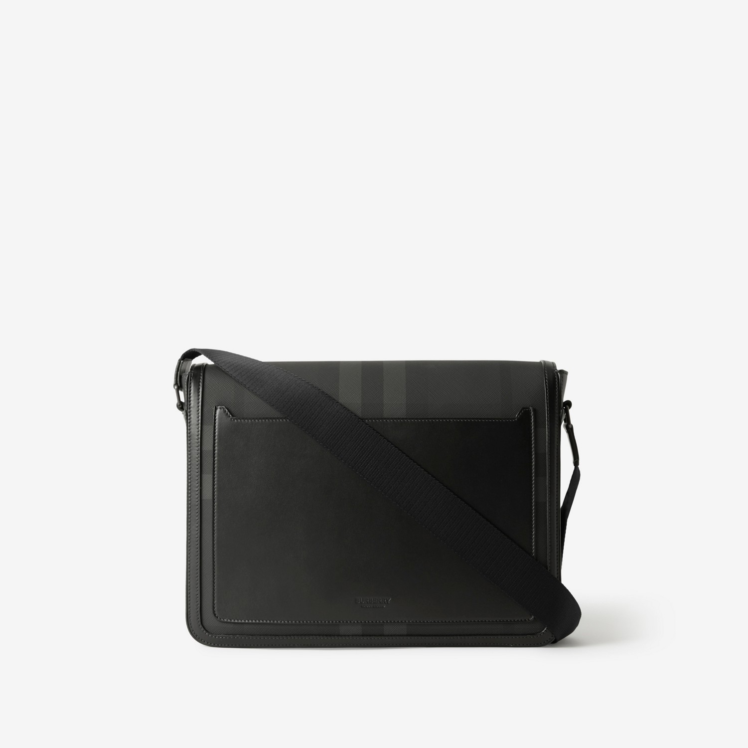 Medium Alfred Messenger Bag in Charcoal - Men | Burberry® Official