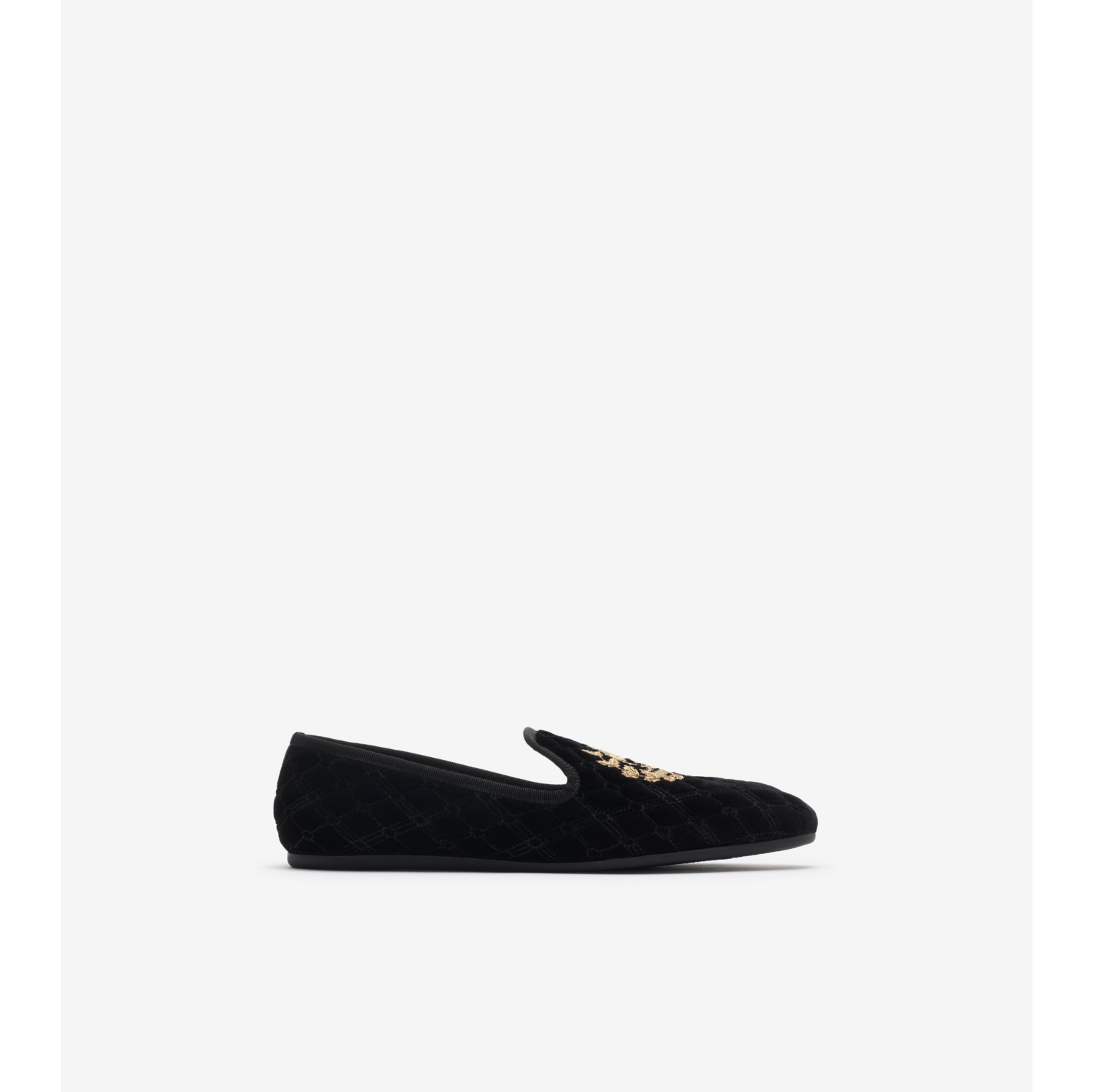Quilted Velvet Estate Slippers​​