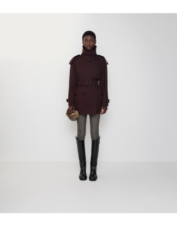 Short Gabardine Fitzrovia Trench Coat