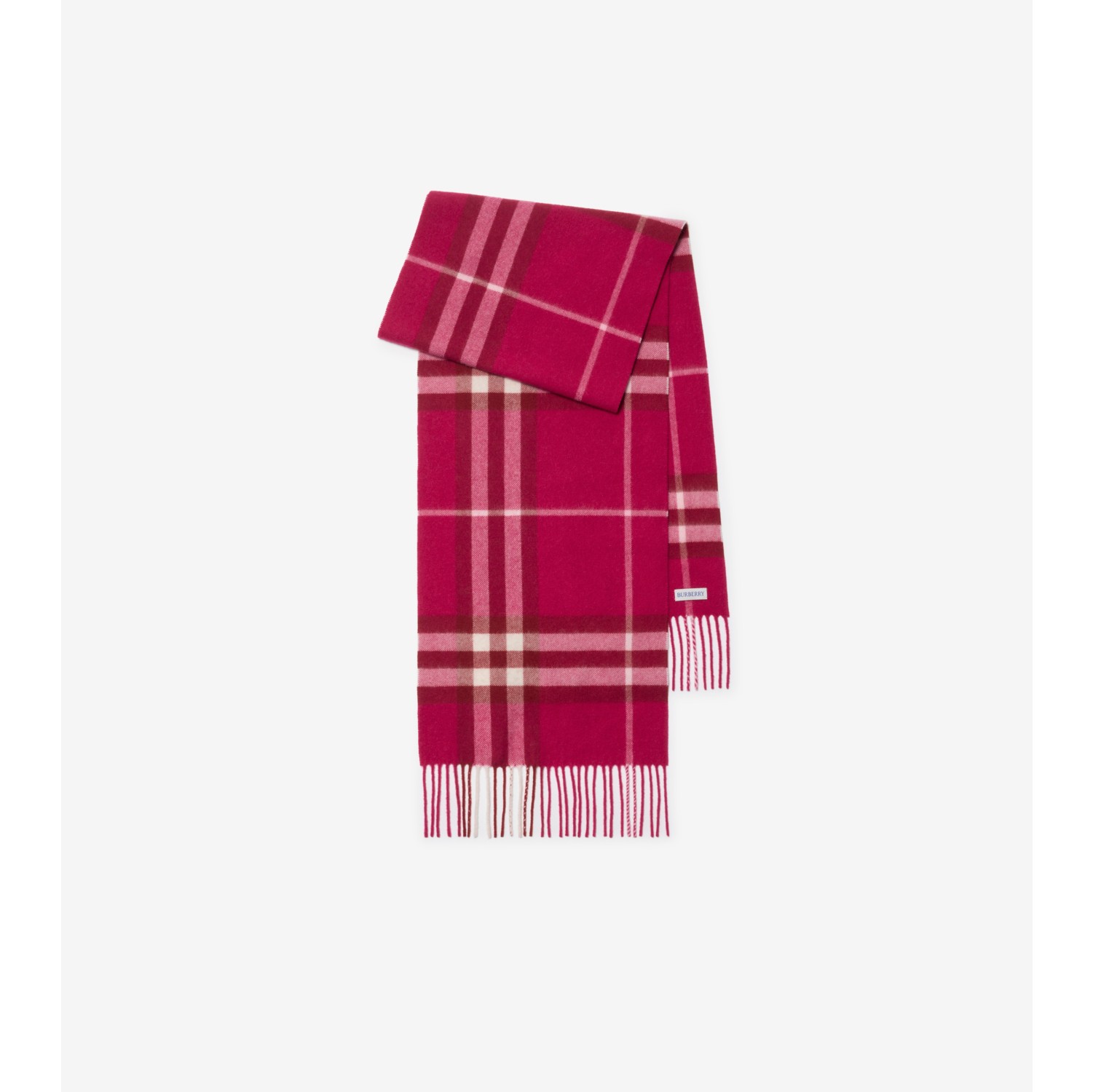Check Cashmere Scarf
