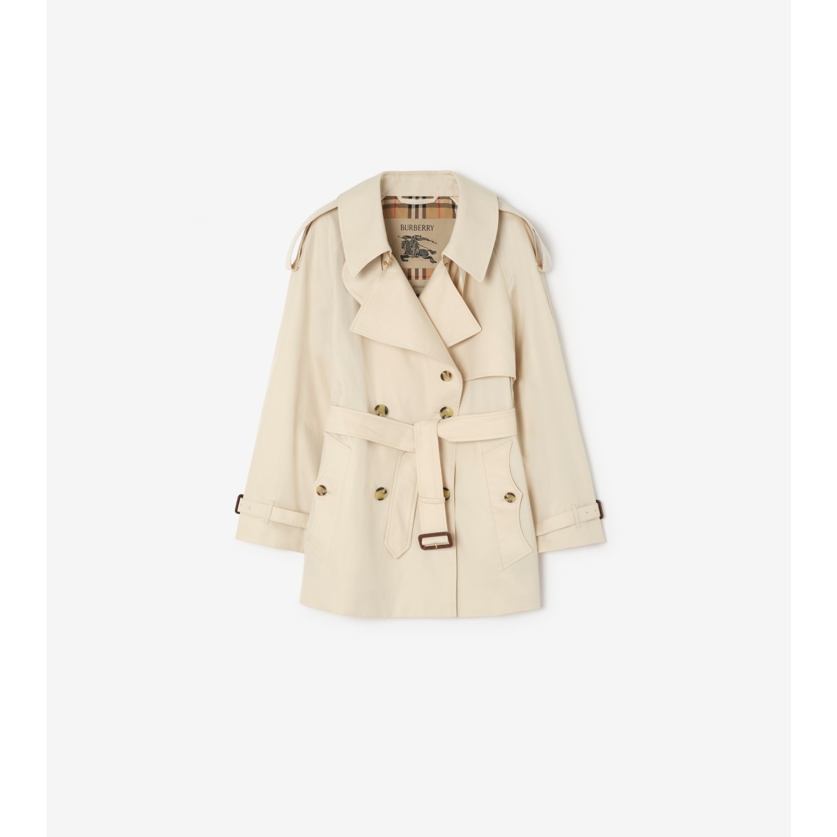  Short Tropical Gabardine Fitzrovia Trench Coat