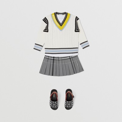 cricket white sweater