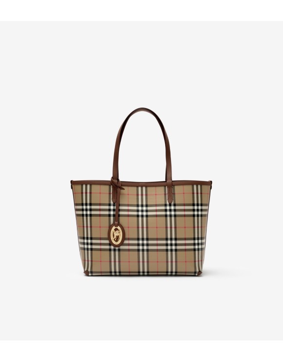 Small Check Tote