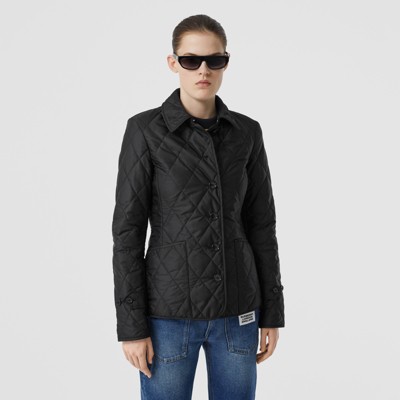 burberry womens quilted coat