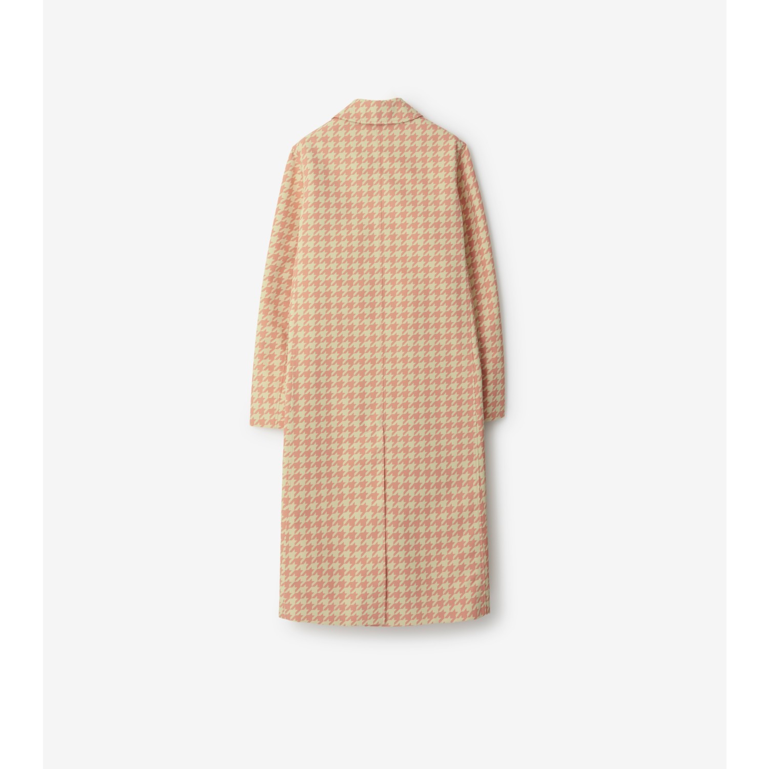 Houndstooth long outlet coat