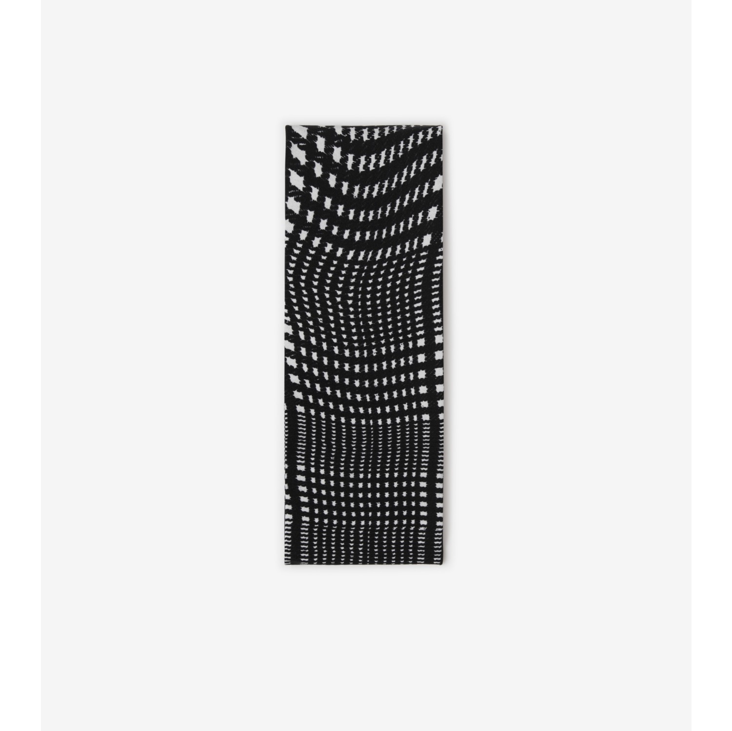 Warped Houndstooth Tights in Monochrome | Burberry® Official