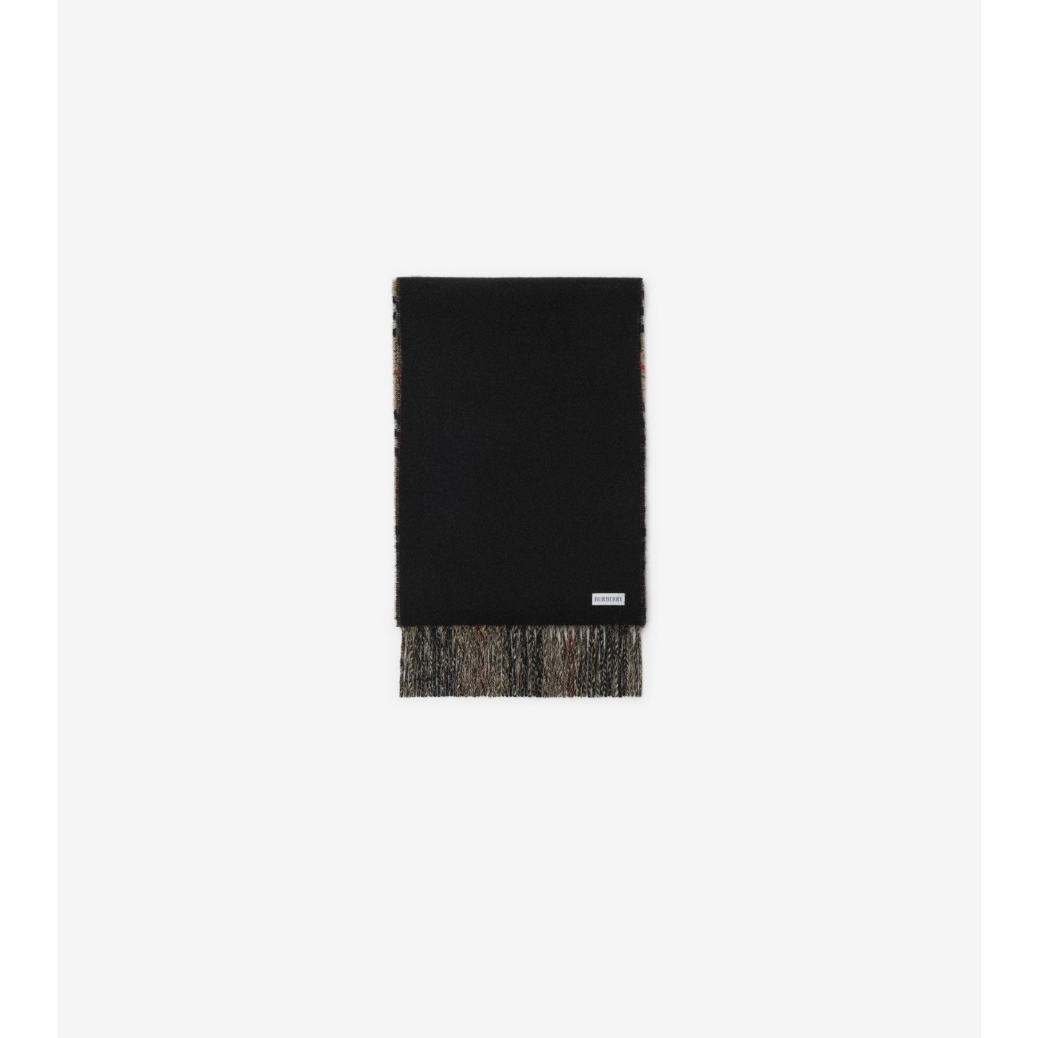 Sciarpa in cashmere con Check sfumato