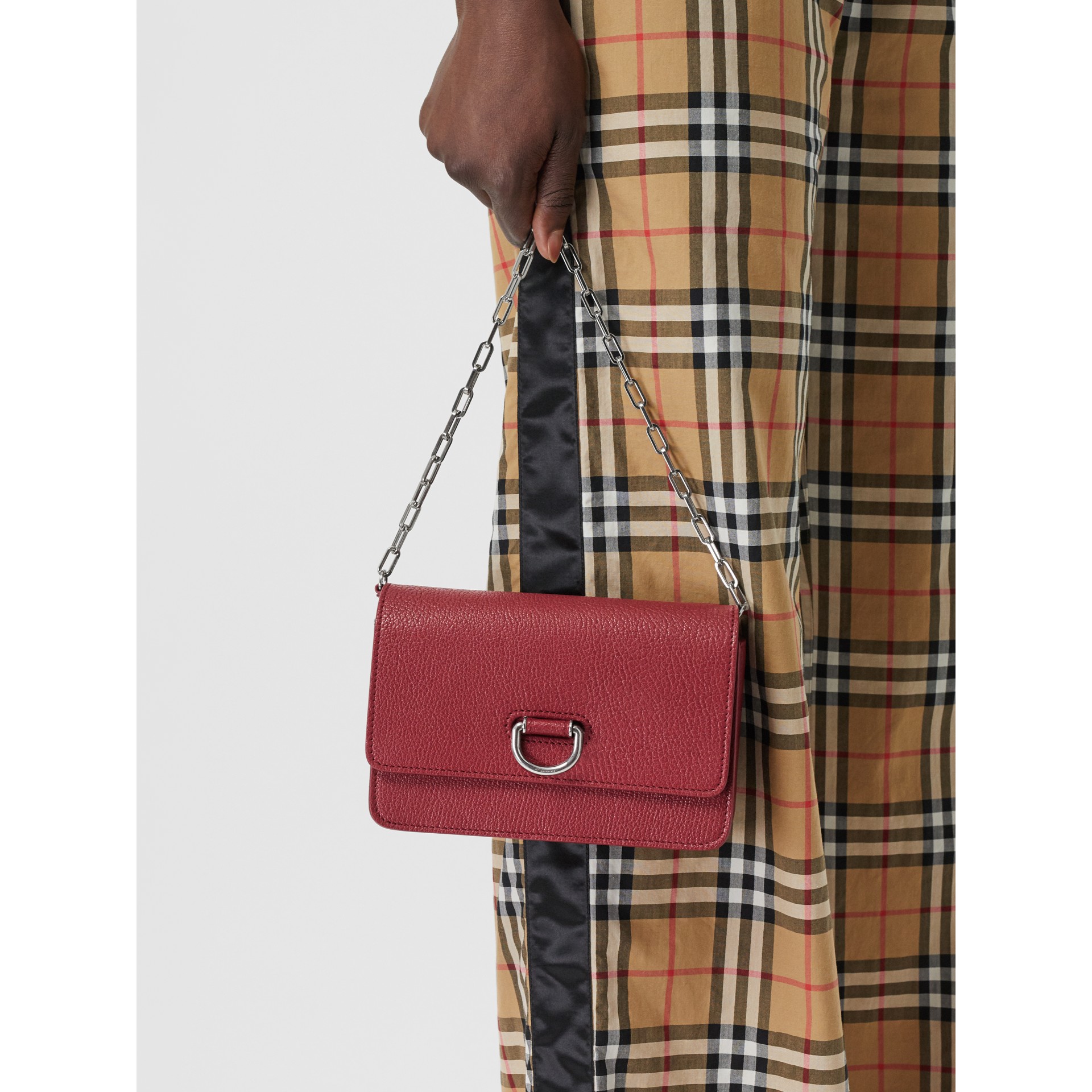 BURBERRY The Mini Leather D-ring Bag