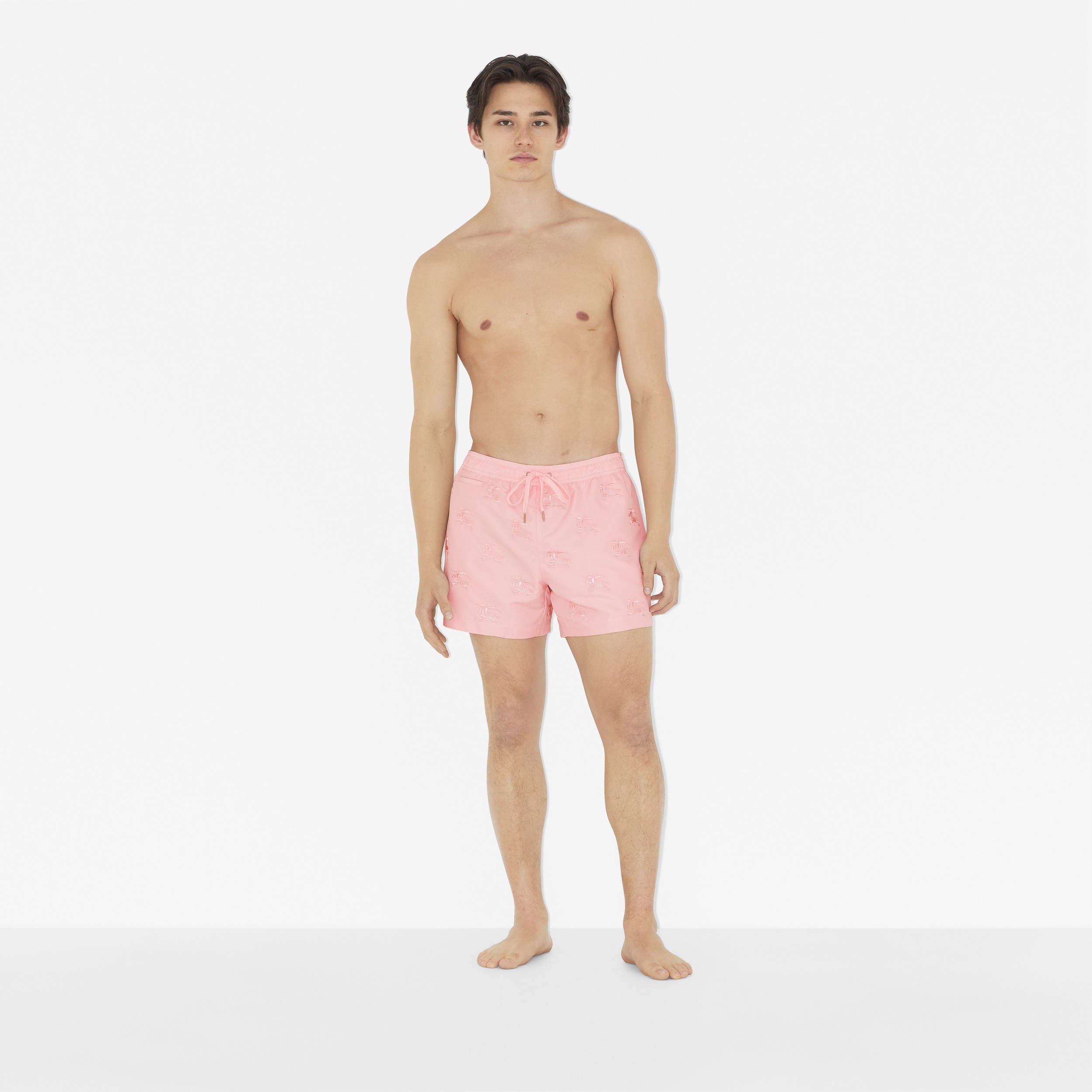 EKD Drawcord Swim Shorts in Soft Blossom - Men | Burberry® Official - 2