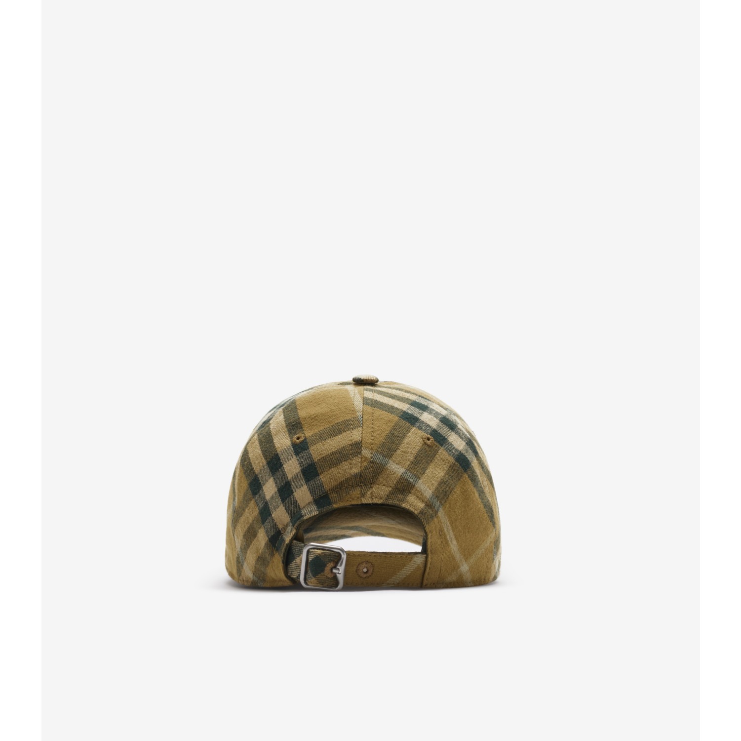 Casquette de baseball en coton Check