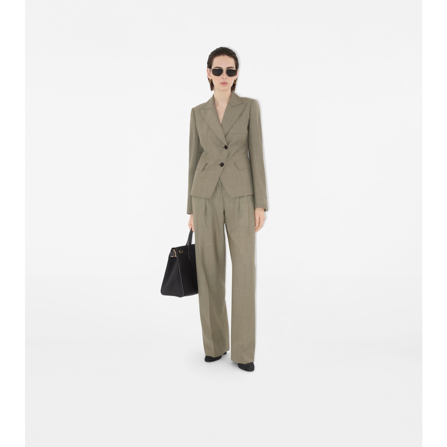 Wool Tailored Trousers