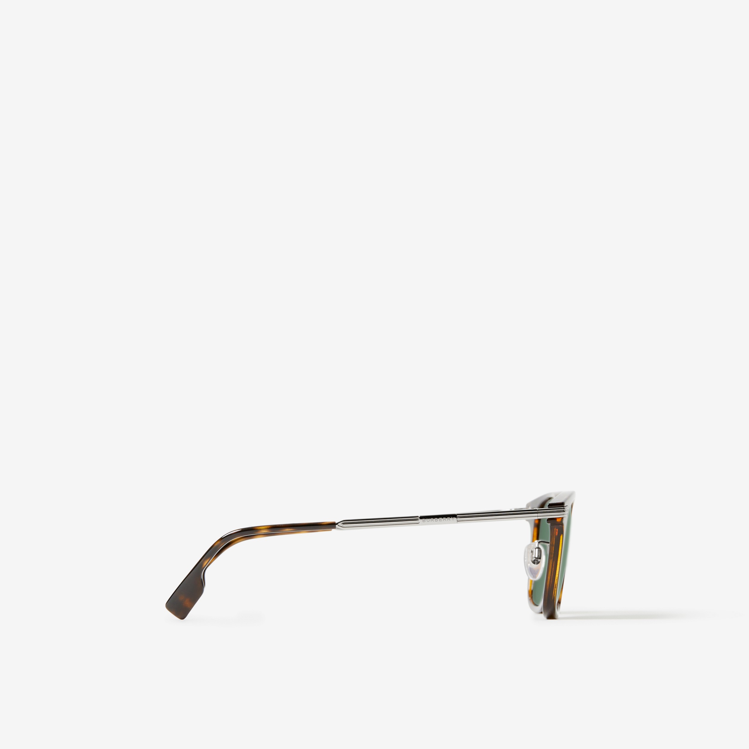 Occhiali da sole con montatura squadrata (Tartarugato) | Sito ufficiale Burberry® - 2