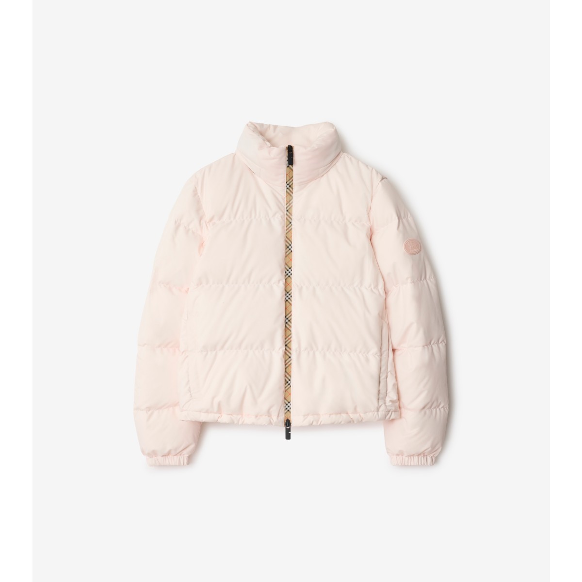  Check Trim Ambleside Puffer Jacket