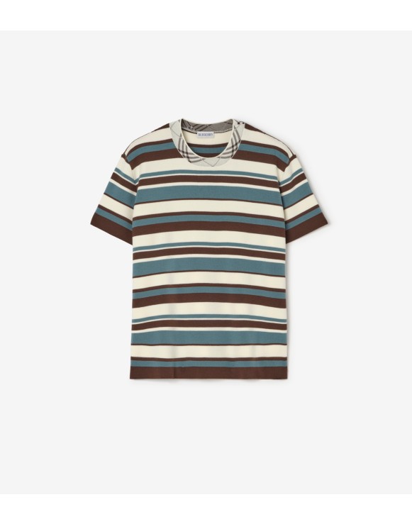 Striped Wool Blend T-shirt