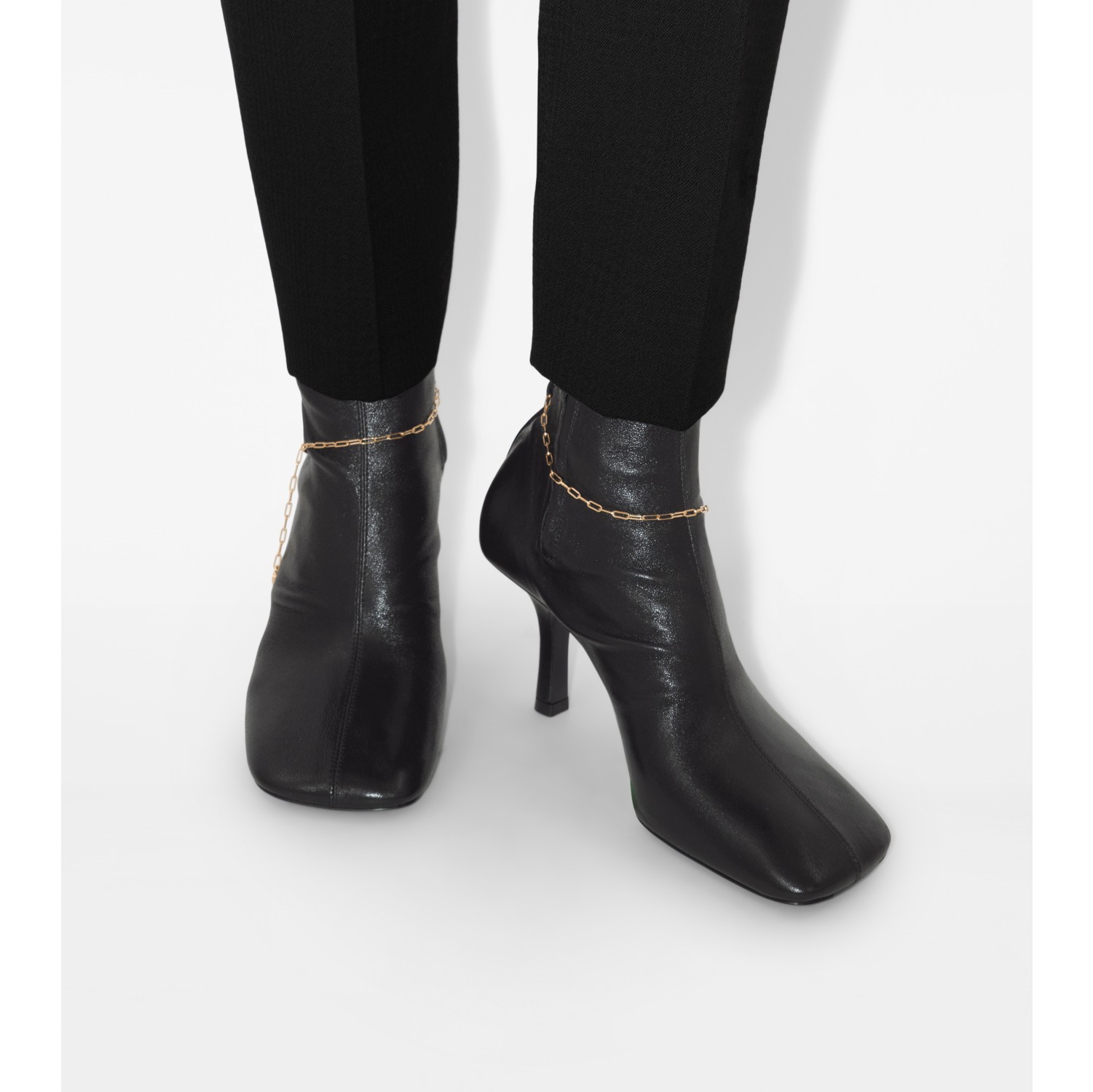 Botas Slinky Legging Low de couro