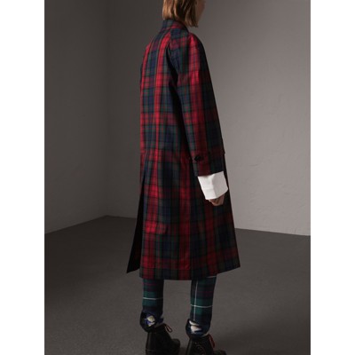 burberry tartan coat