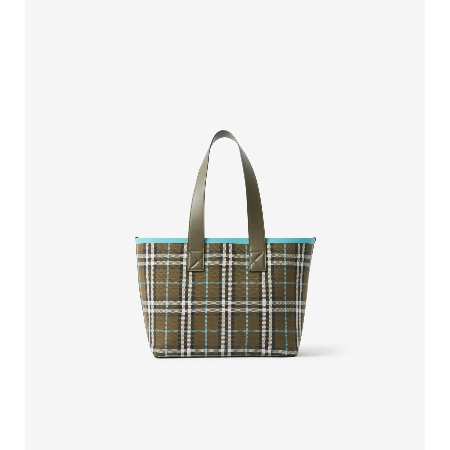 Checkered Shoulder Bag, Bag Cotton Checkered, Checkered Tote Bag