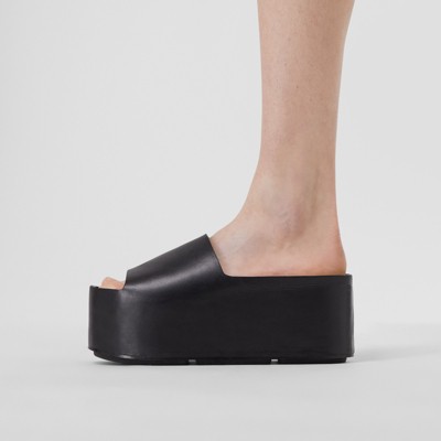 burberry platform sandals