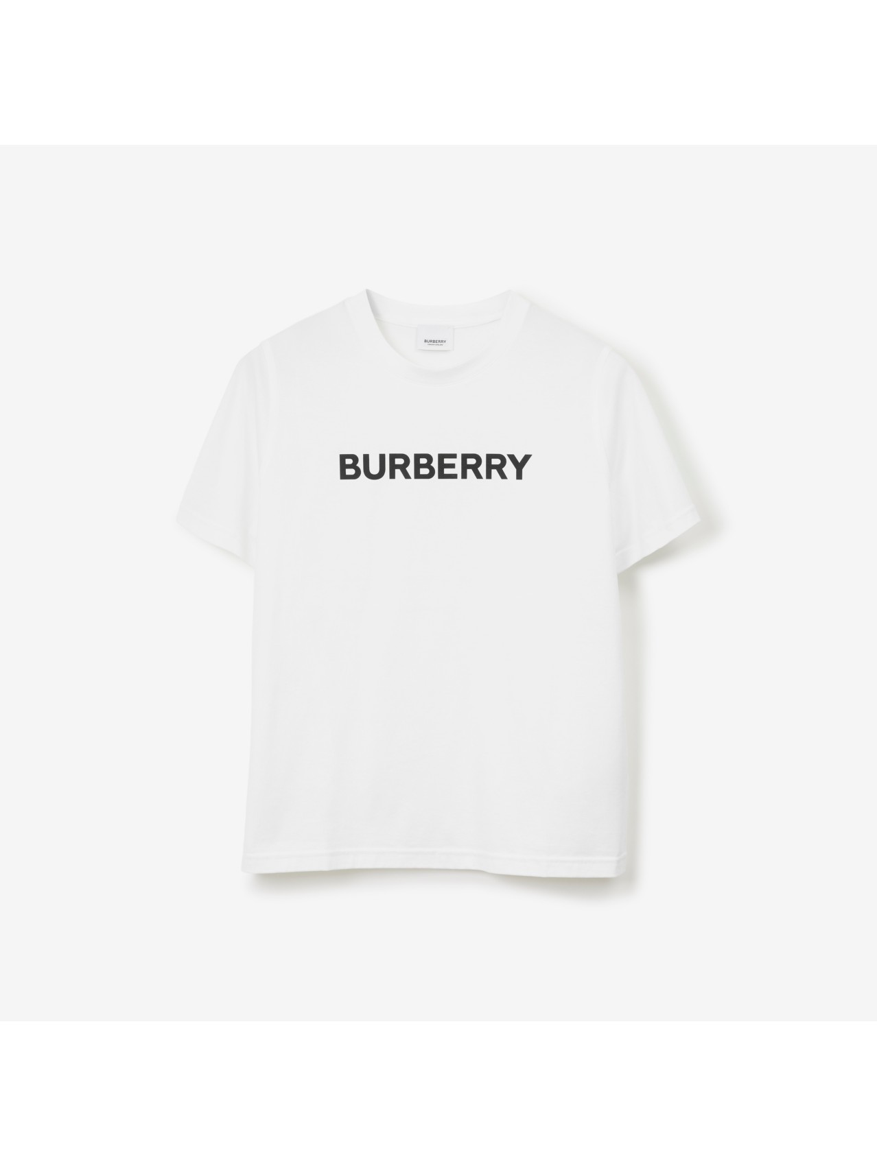 ロゴプリント コットンTシャツ (ブラック) | Burberry®公式サイト