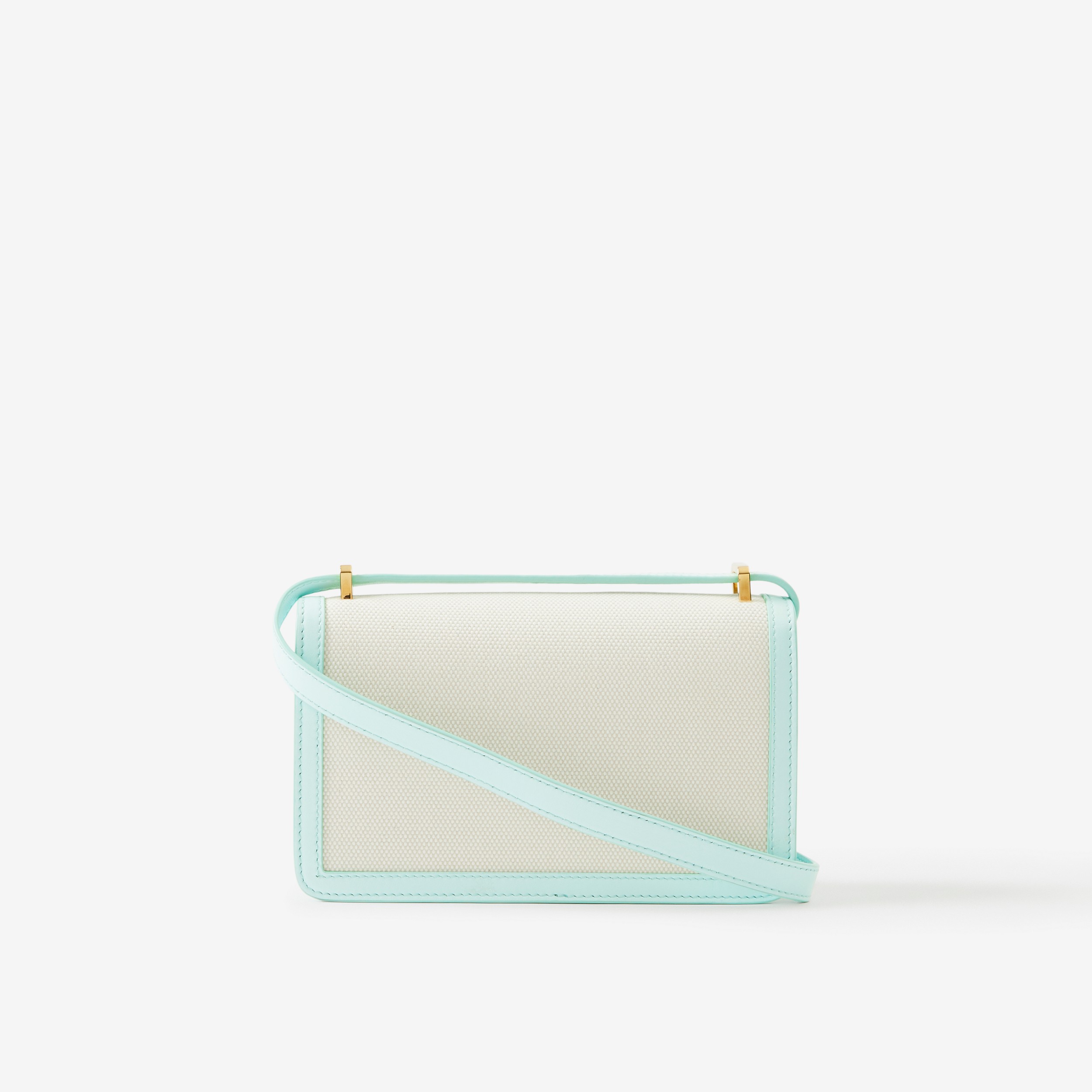Mini TB Bag in Natural/cool Mint - Women | Burberry® Official - 3