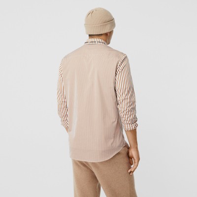 burberry camel shirt