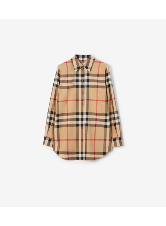 Burberry dress hot sale shirt womens