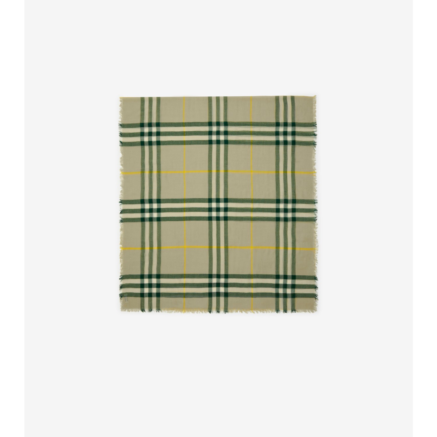 Burberry store scarf yellow