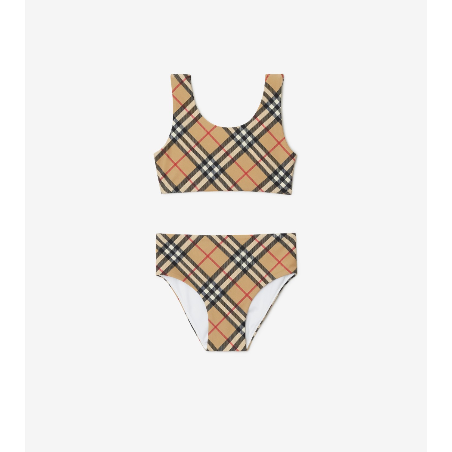 Burberry check hot sale print bikini