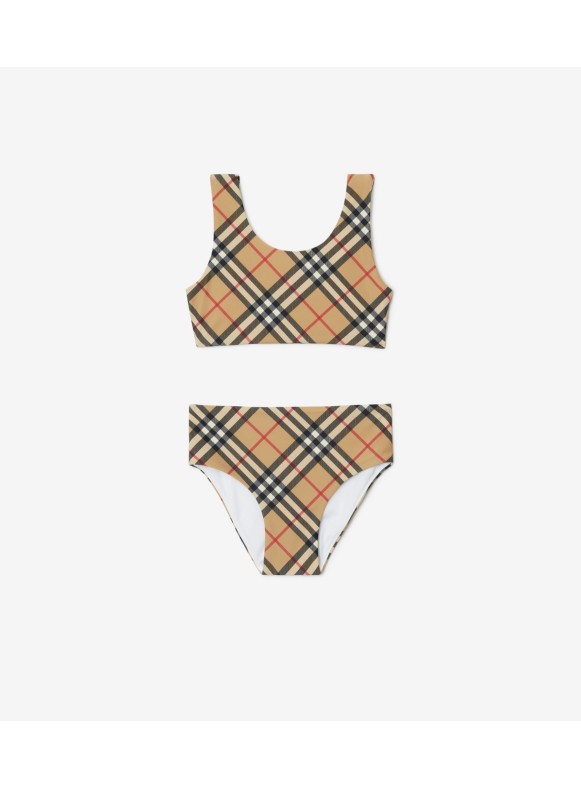 Baby girl shop burberry swimwear