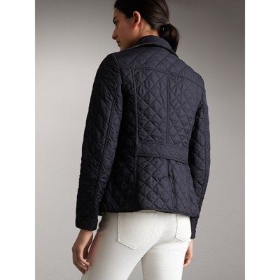 burberry diamond quilted coat