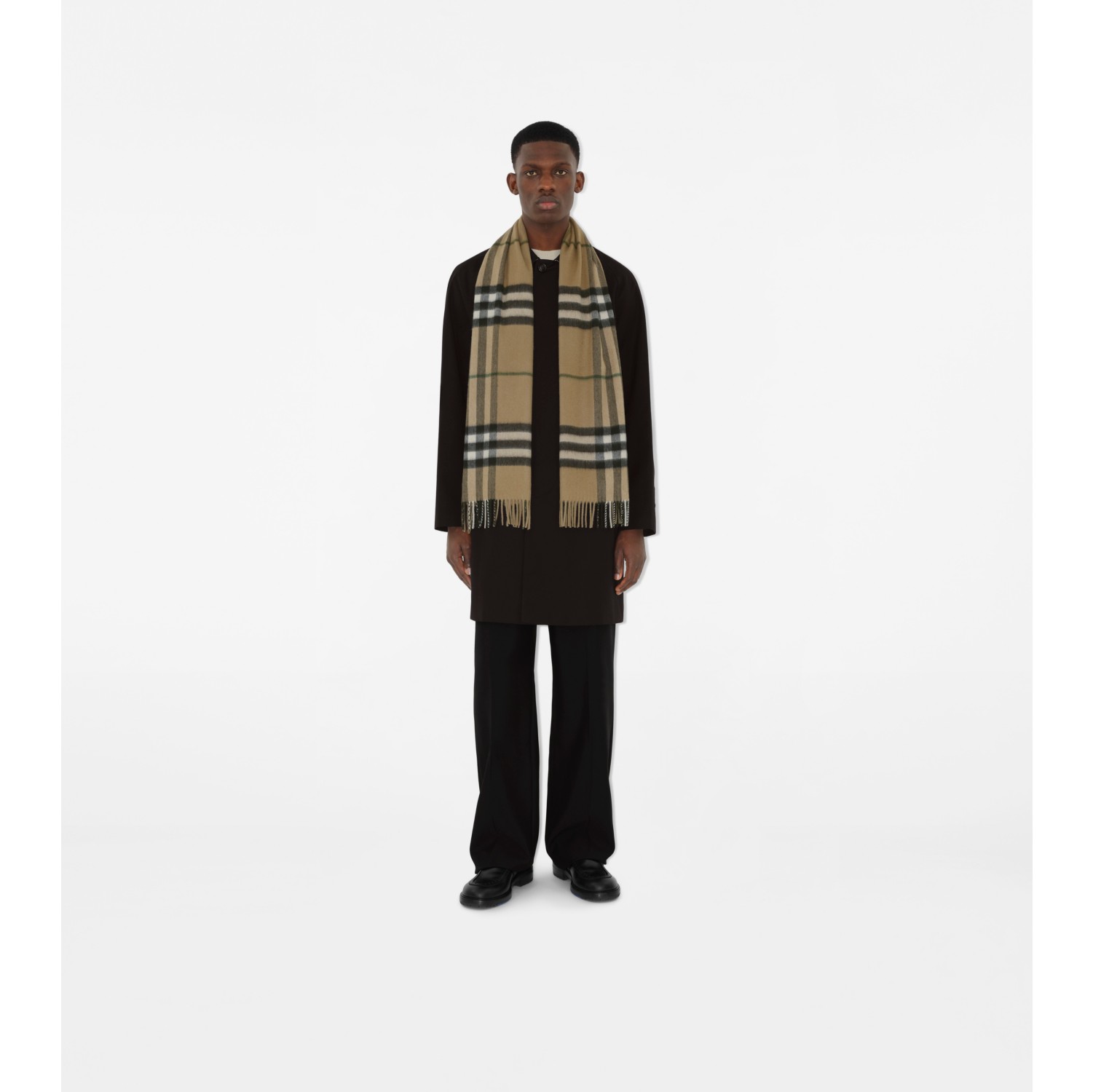 Sciarpa in cashmere Check