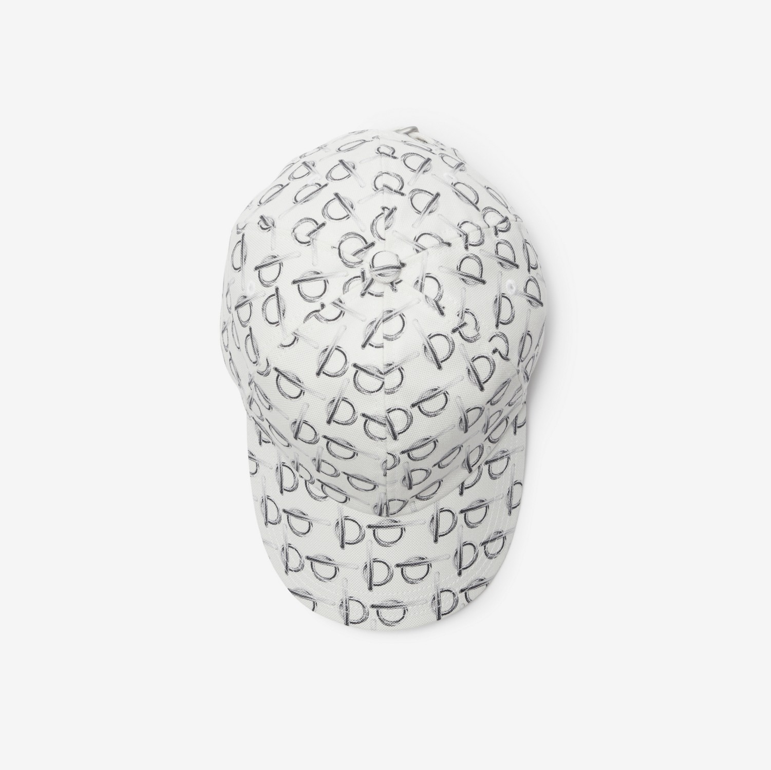 Gorra en algodón con letras 