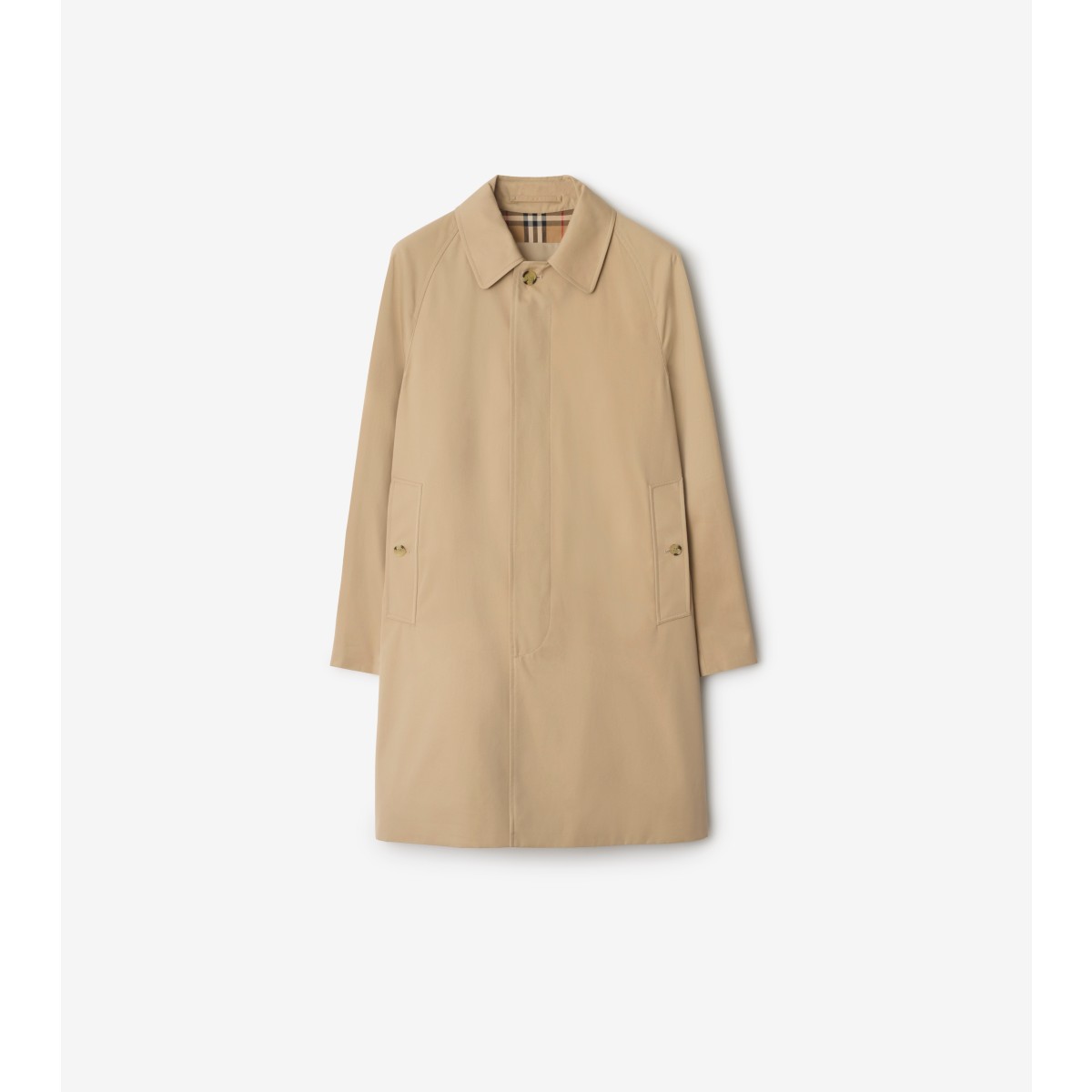  Check Mid-length Camden Heritage Car Coat