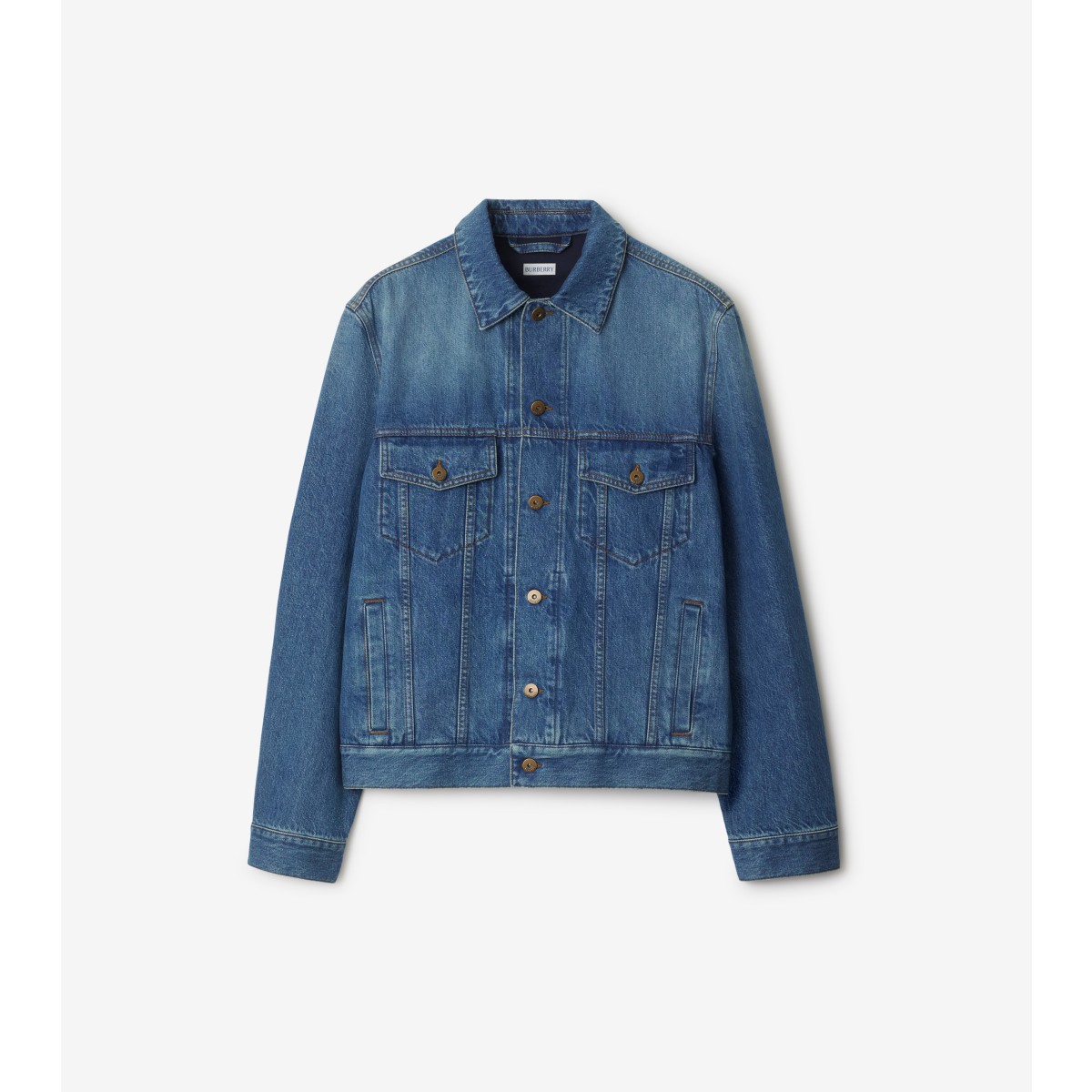 Burberry Ekd-patch Denim Jacket