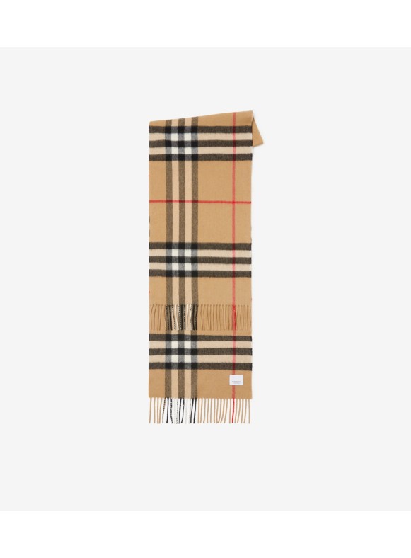 Personalised burberry store scarf