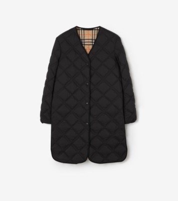 Detachable Gilet Quilted Nylon Ashfields Coat ®