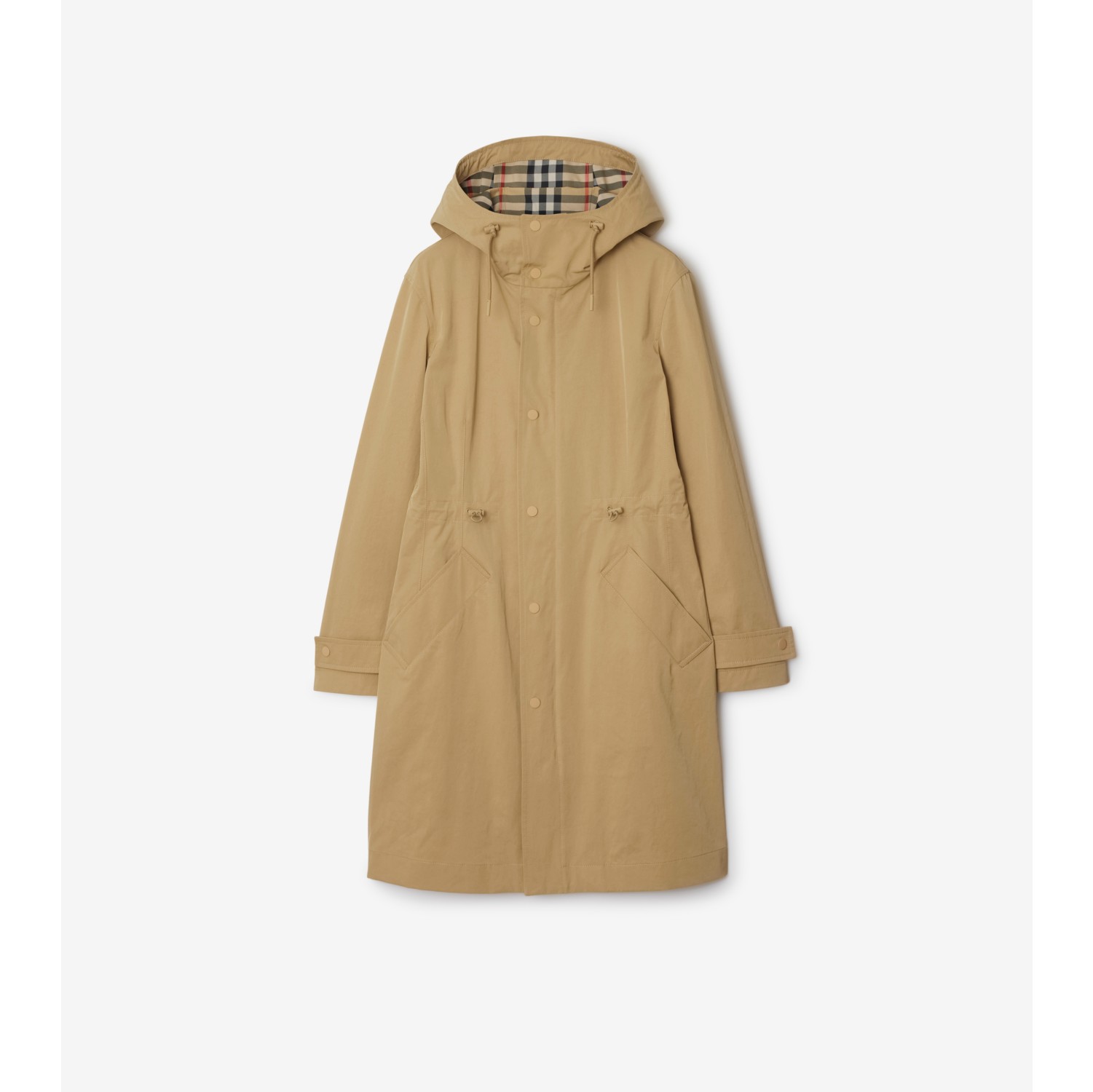 Parka in cotone e nylon