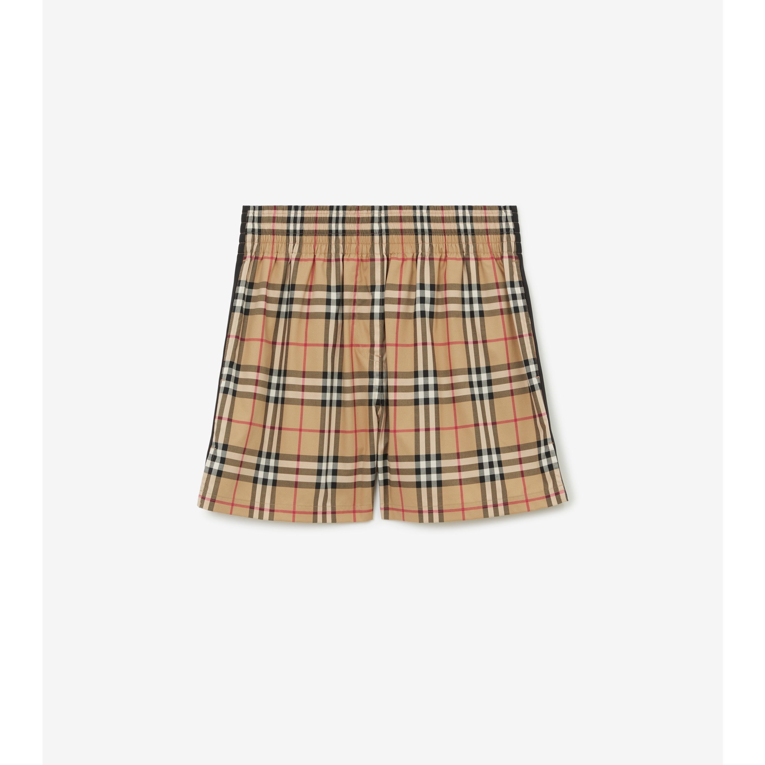 Women Y2k Gingham Boxer Shorts Elastic High Waist Plaid Mini