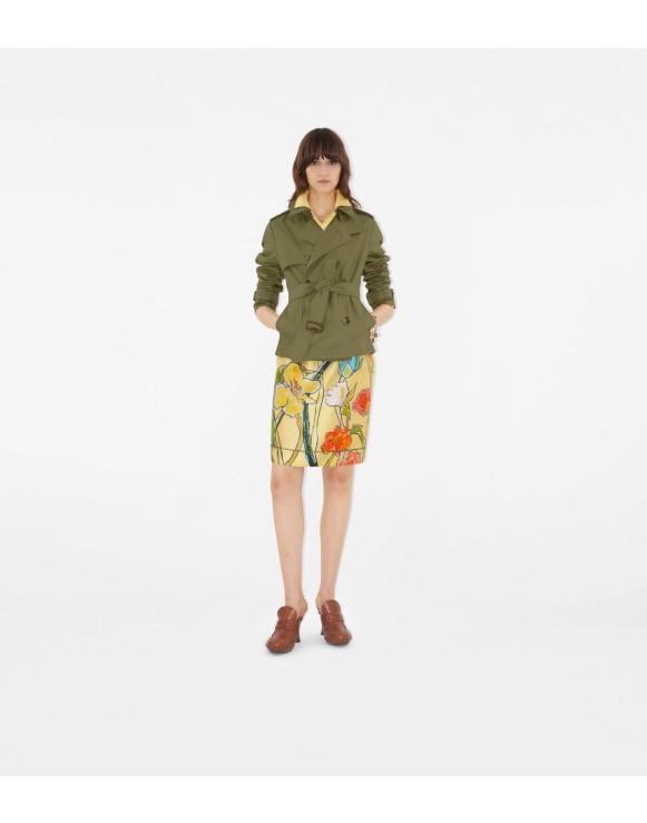 Veste trench en gabardine Highgrove