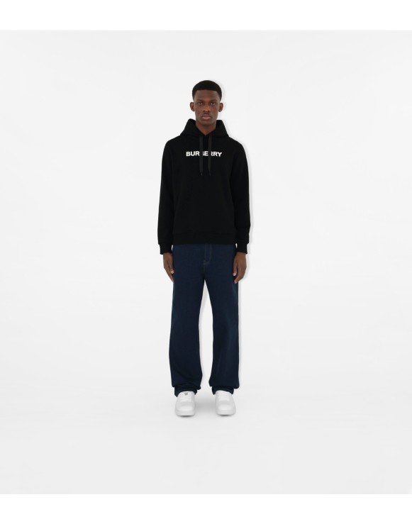 Logo Cotton Hoodie