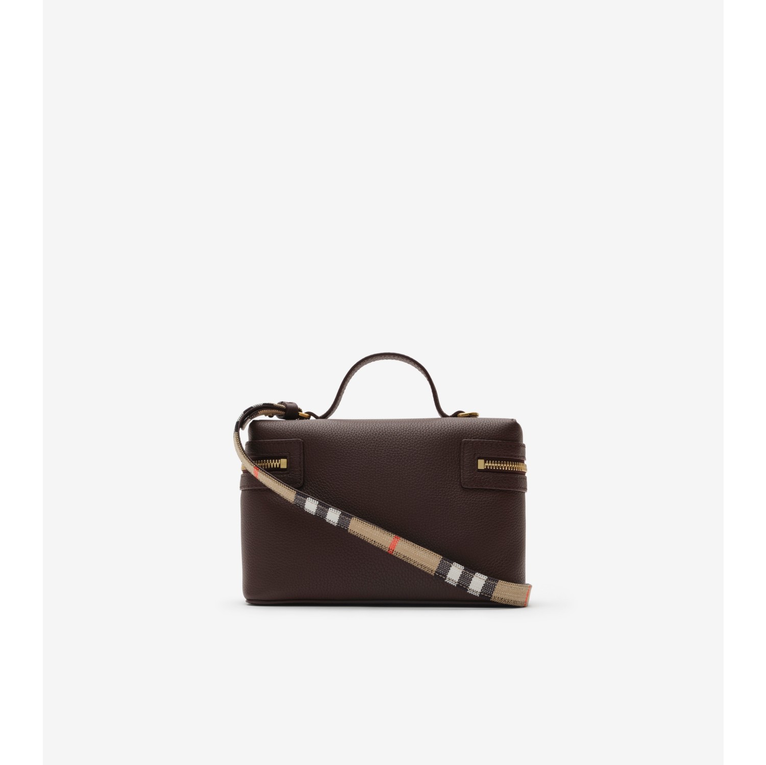Bloomsbury Vanity Bag in Peat brown/sand beige - Women, Leather
