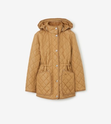 ウィメンズ デザイナーキルティングジャケット | Burberry® 公式サイト