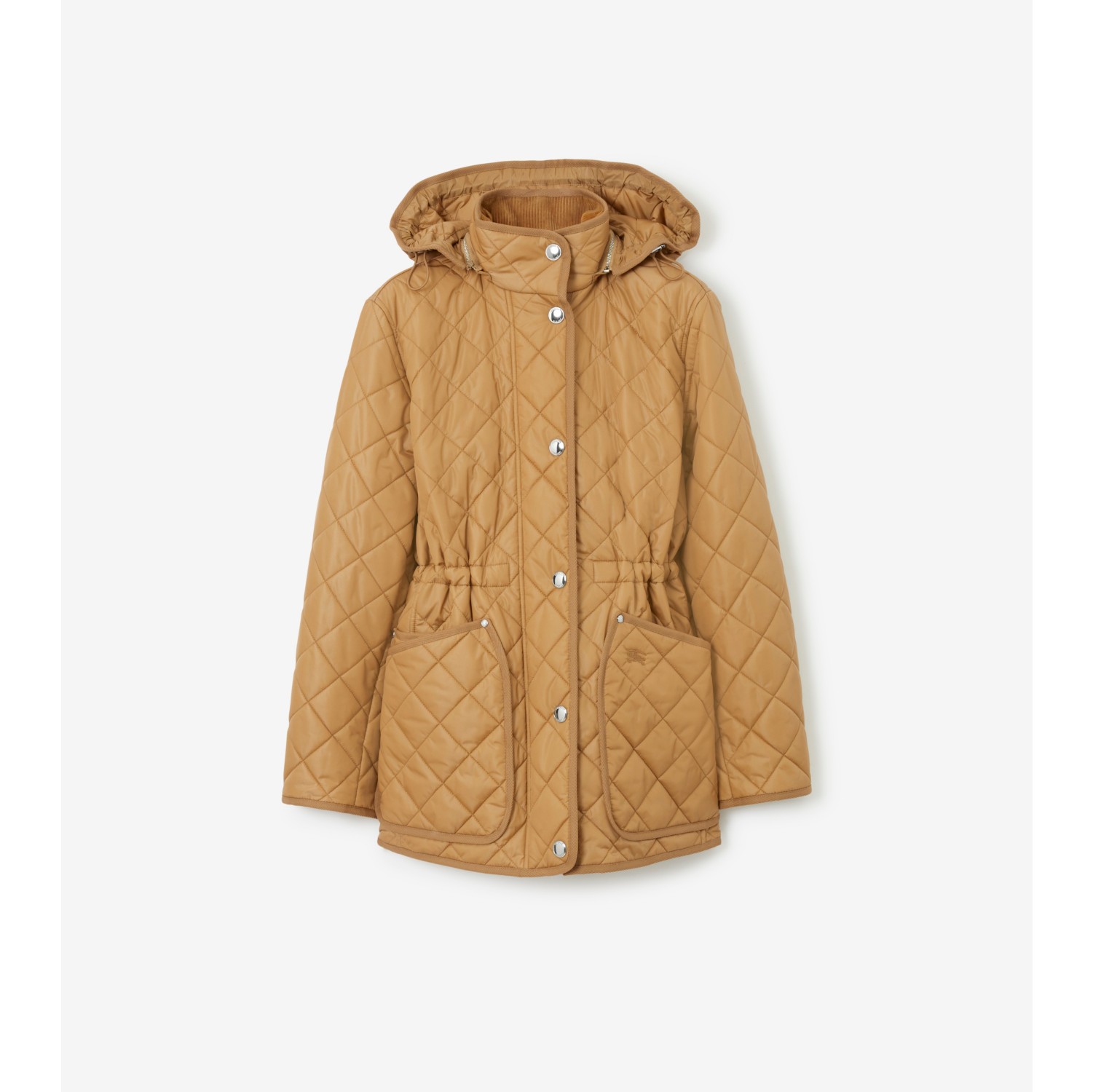 Burberry quilted trench on sale jacket with detachable hood